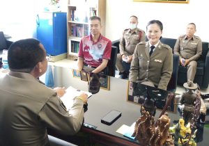 ประชุมมอบหมายงานพนักงานสอบสวนย้ายมาใหม่