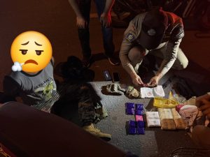 ตำรวจลำปลายมาศสกัดพ่อค้ายานรกยึดยาบ้ากว่า18000เม็ดกลางดึก