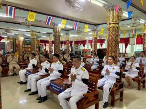 ร่วมพิธีบำเพ็ญกุศลในวาระครบ 15 วันแห่งการสิ้นพระชนม์