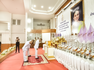 สภ.ลำปลายมาศ ร่วมพิธีเฉลิมพระเกียรติ เนื่องในโอกาสวันเฉลิมพระชนมพรรษา สมเด็จพระนางเจ้าฯ พระบรมราชินี